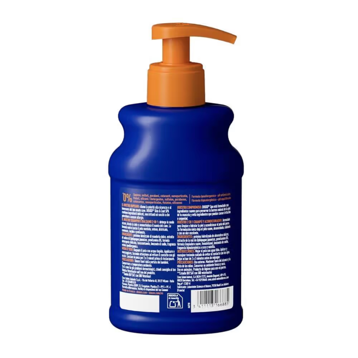 DOUXO SPA Shampoo e Balsamo 2 in 1 Districante per Cani 250 ml