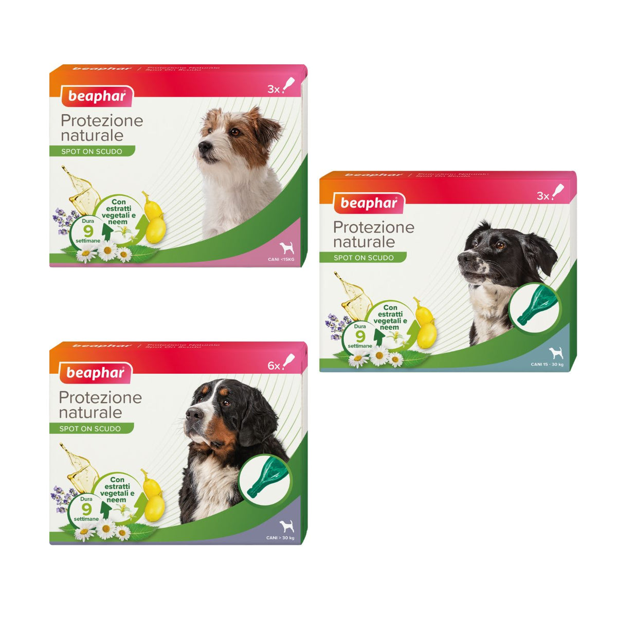 Beaphar Spot On Antiparassitario Naturale per Cani