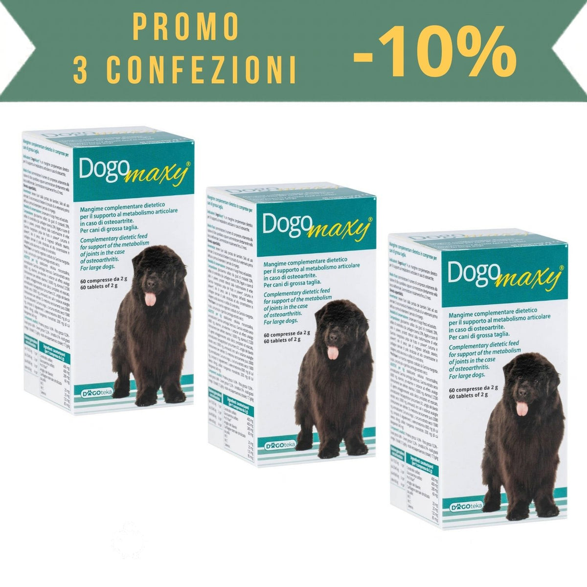 Dogoteka Dogomaxy 60 Compresse per Cani