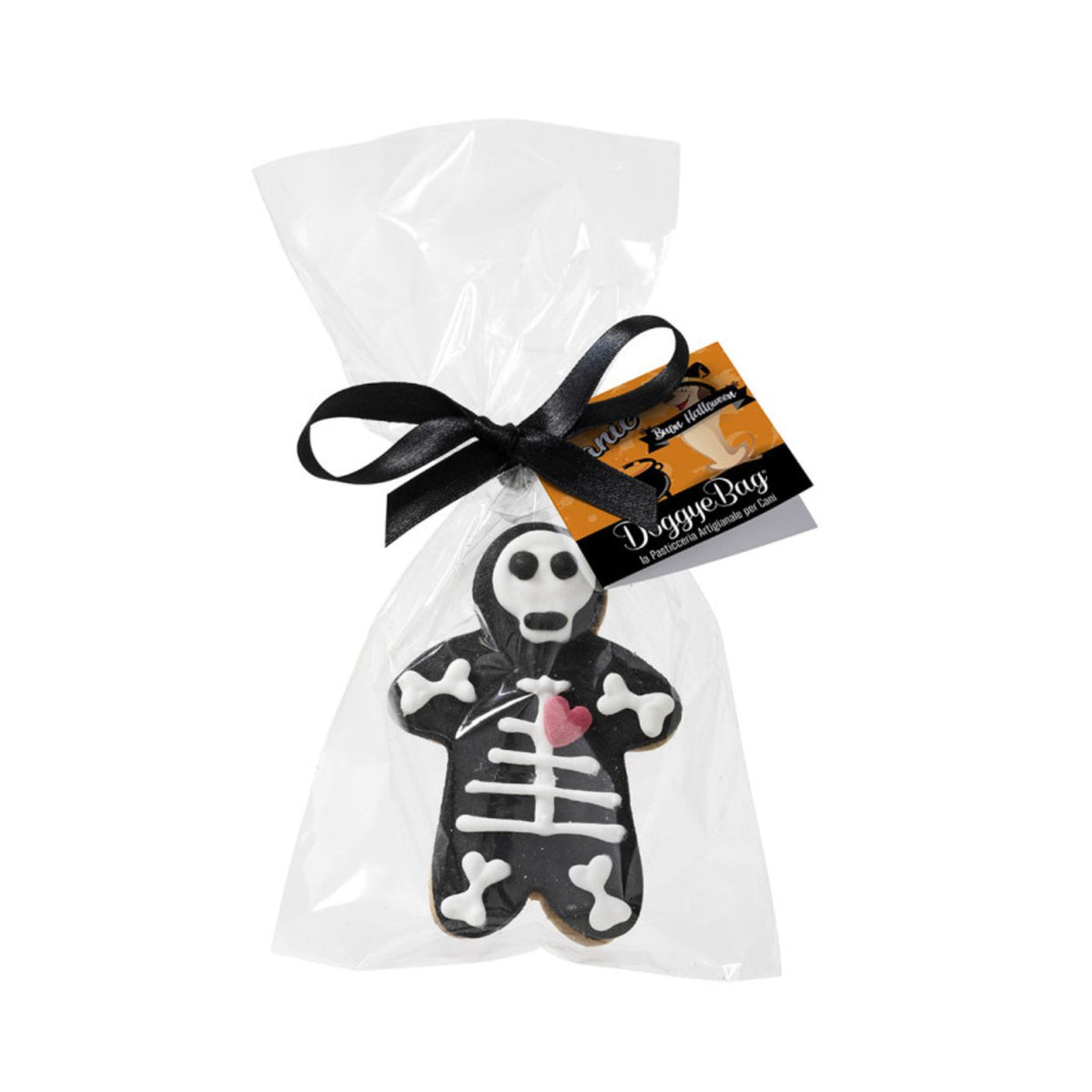 DoggyeBag Panic – Biscotti di Halloween per Cani a Forma di Scheletro 50 g