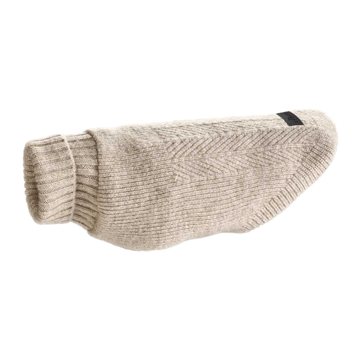 HUNTER GENF Beige – Maglione in Maglia per Cani con Collo Alto