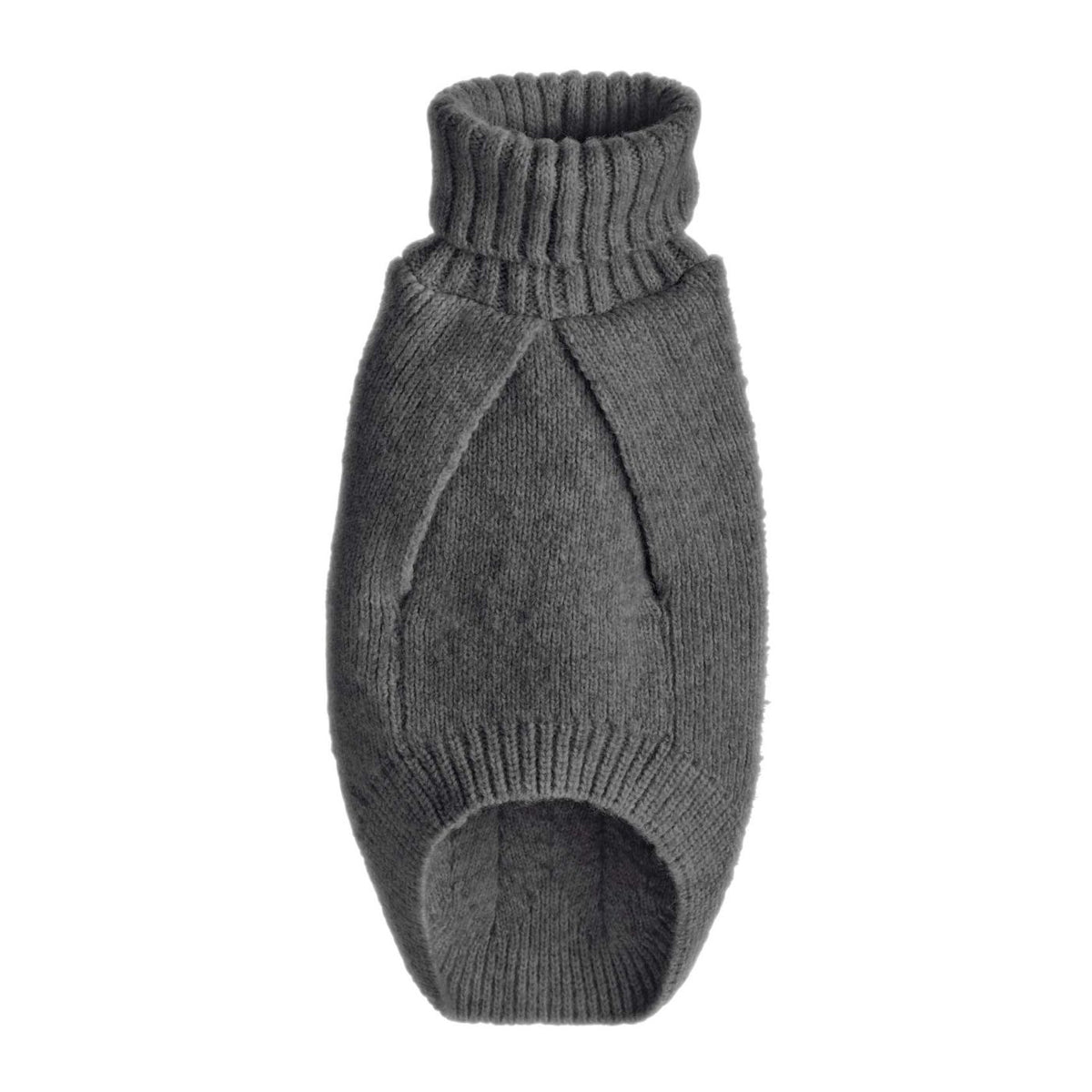 HUNTER GENF Antracite – Maglione in Maglia per Cani con Collo Alto