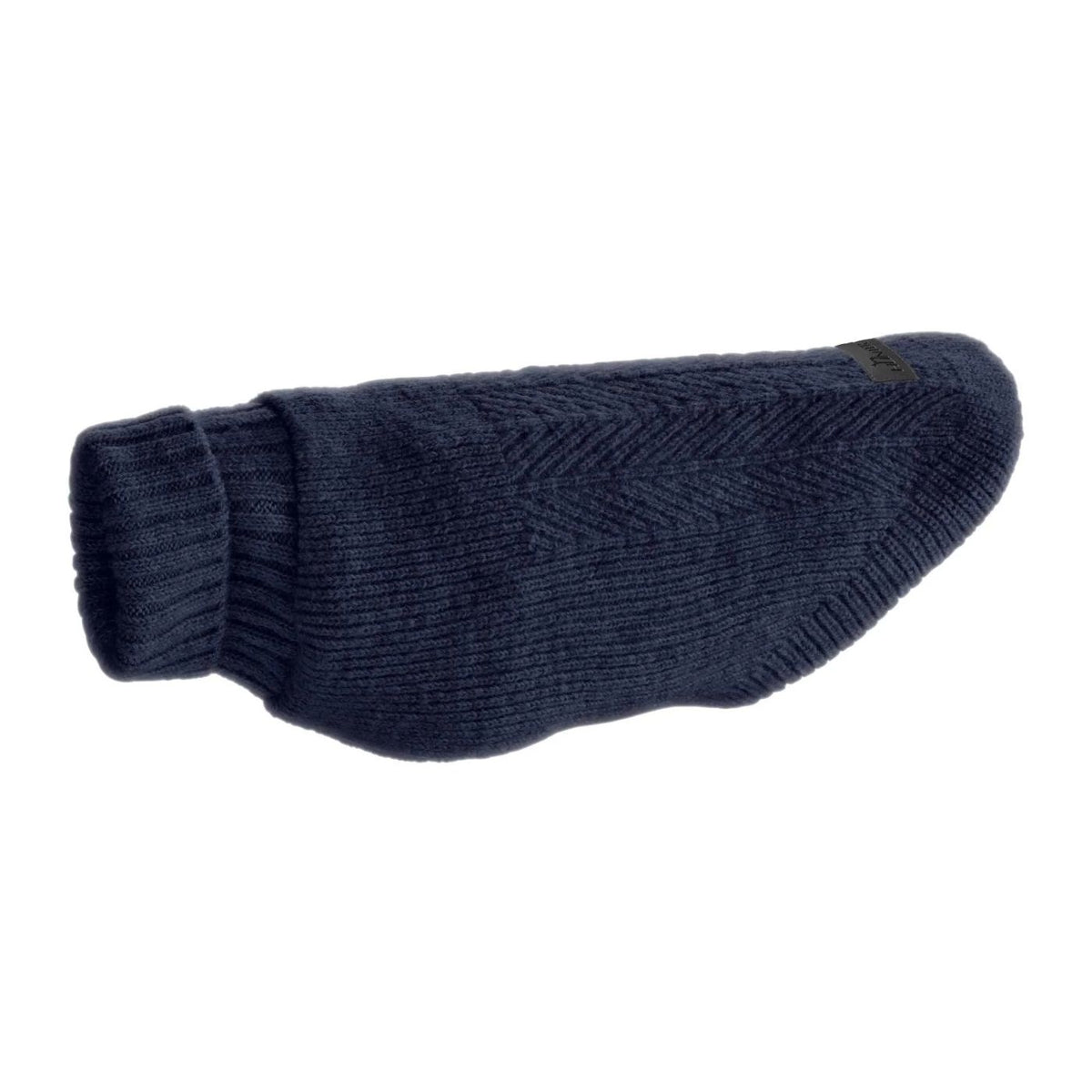 HUNTER GENF Blu Scuro – Maglione in Maglia per Cani con Collo Alto