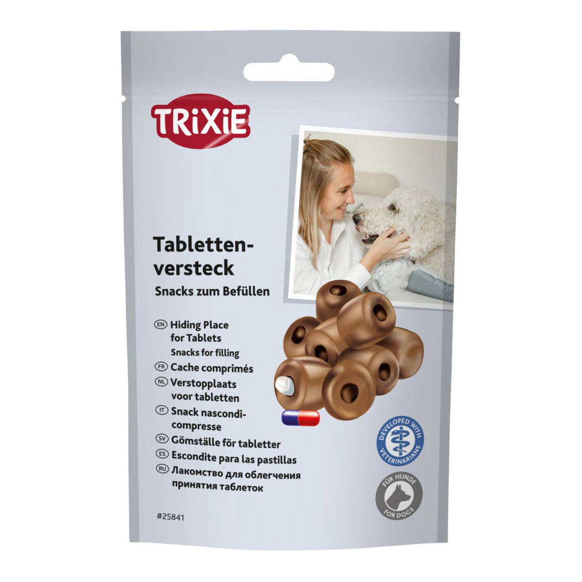 SCADENZA 21/11/2026 - Trixie Snack Nascondi Compresse per Cani 100 g