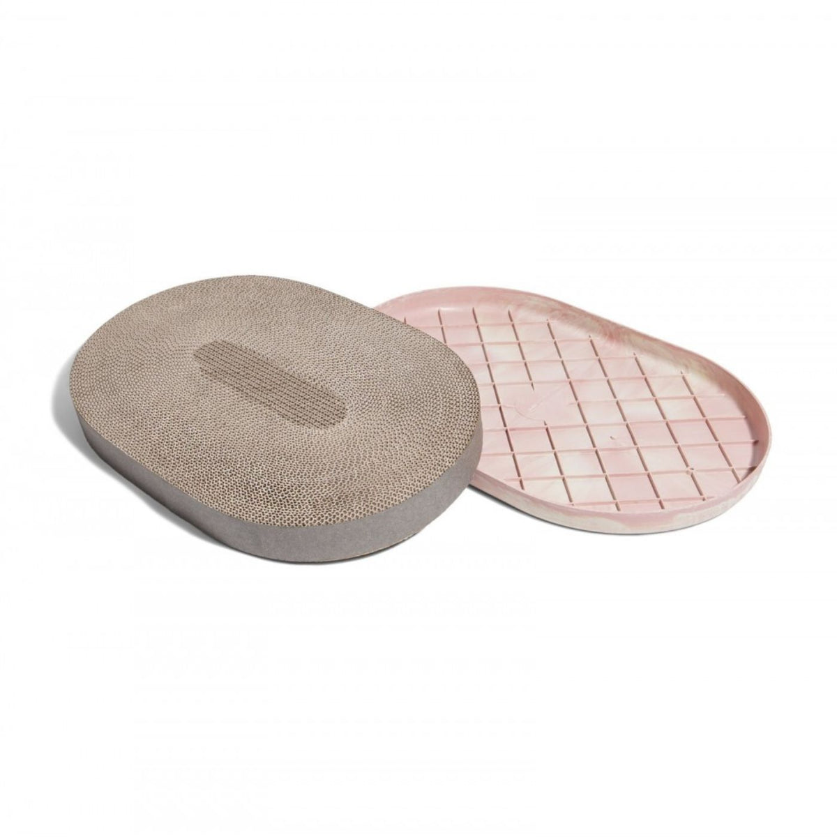 Zee.Cat Tiragraffi in Cartone Light Pink per Gatti 5x45,5x30cm