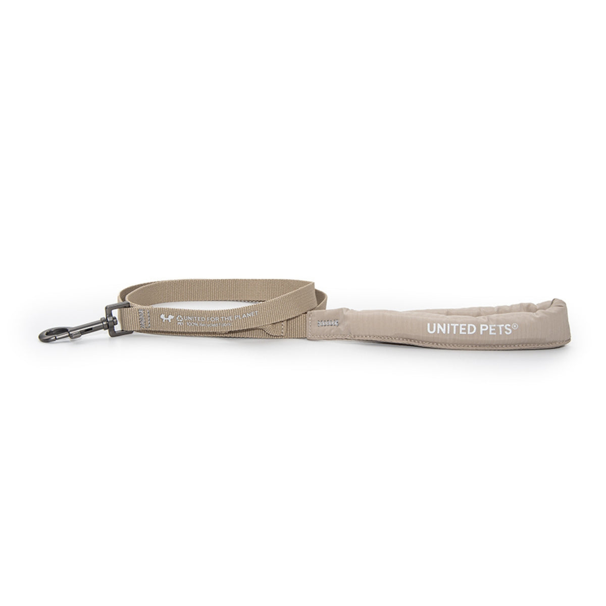 United Pets Guinzaglio per Cani con Maniglia Imbottita Linea CityLife Beige