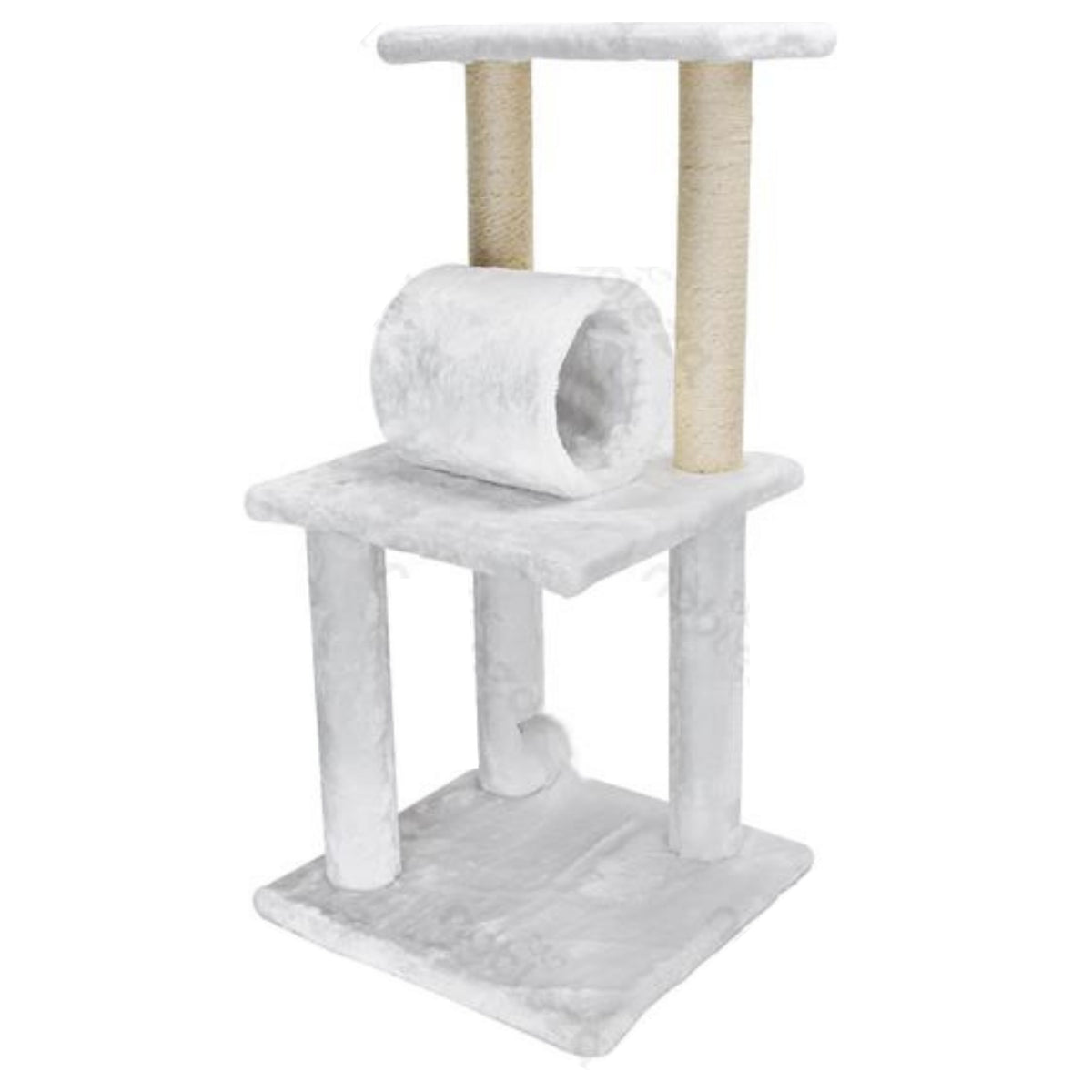 Tiragraffi Bianco 40x40xh.83cm