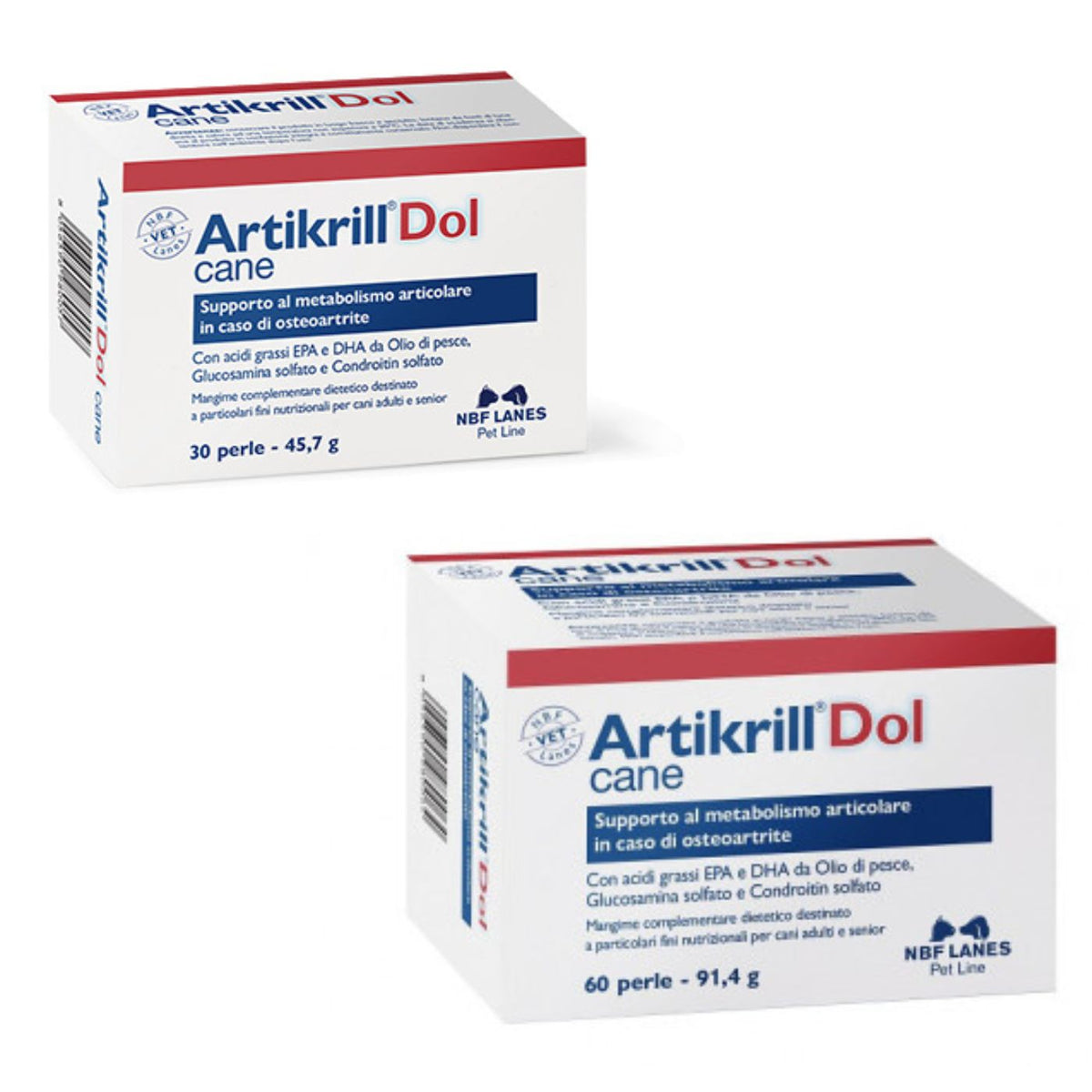 Artikrill Dol Integratore per Cani Perle Nbf Lanes