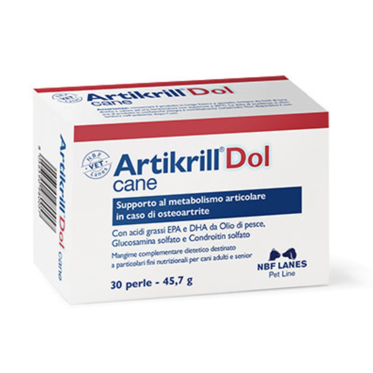 Artikrill Dol Integratore per Cani Perle Nbf Lanes