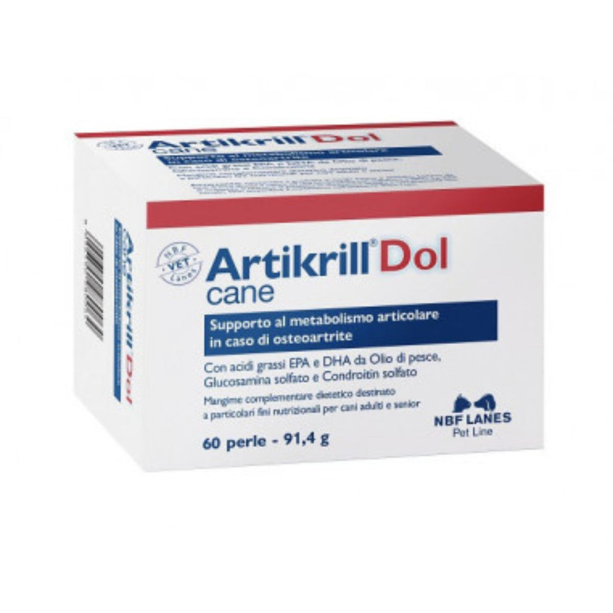 Artikrill Dol Integratore per Cani Perle Nbf Lanes