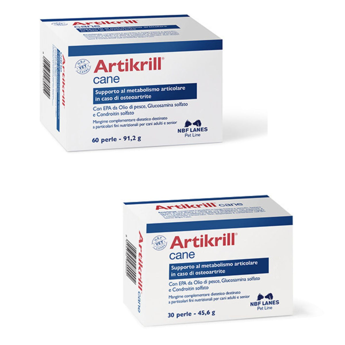 Artikrill Integratore per Cani Perle Nbf Lanes