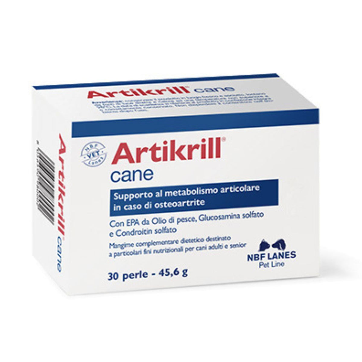 Artikrill Integratore per Cani Perle Nbf Lanes