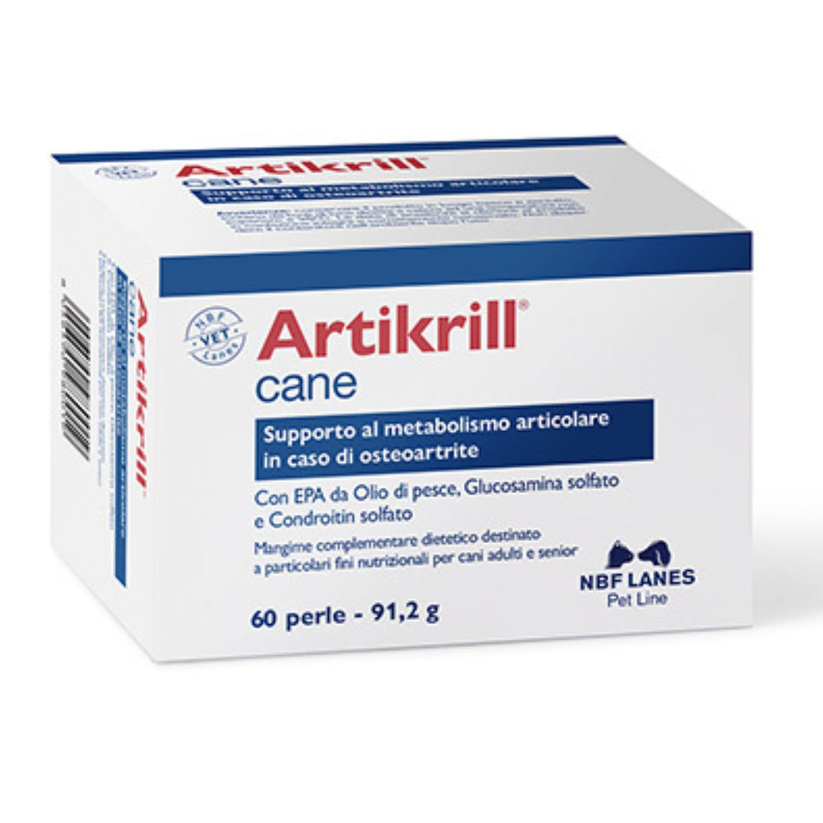 Artikrill Integratore per Cani Perle Nbf Lanes