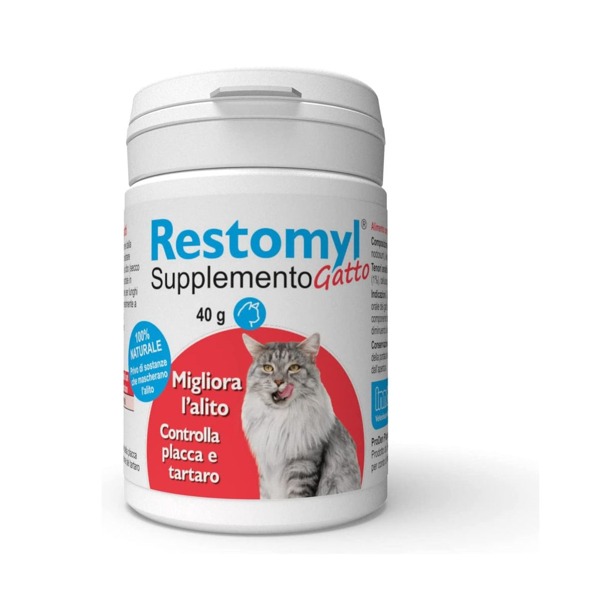 Restomyl Supplemento - Gatto 40 g per Gatti Innovet
