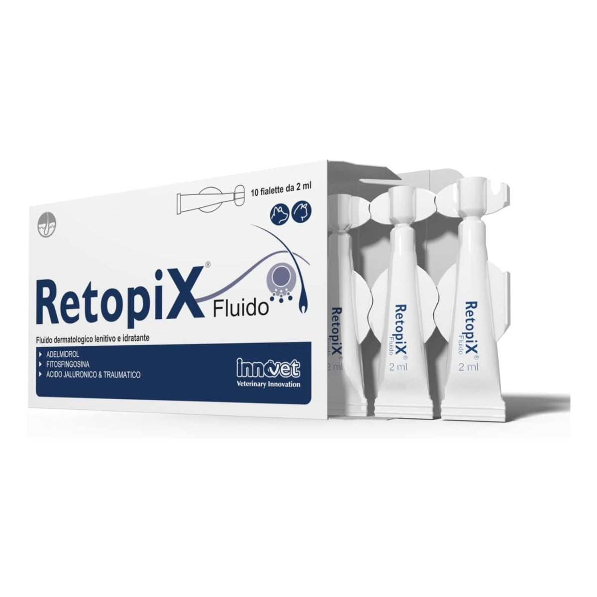 Retopix Fluido 10 Fialette da 2 ml per Cani e Gatti Innovet
