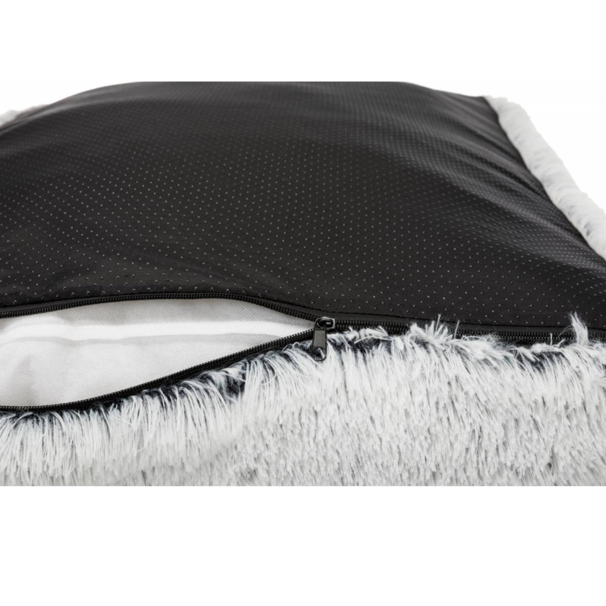 Trixie Cuscino per Cani Harvey Soft Edition Bianco Nero