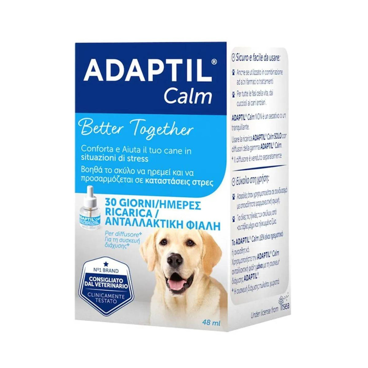 Adaptil Calm per Cani Ricarica 30 Giorni 48 ml