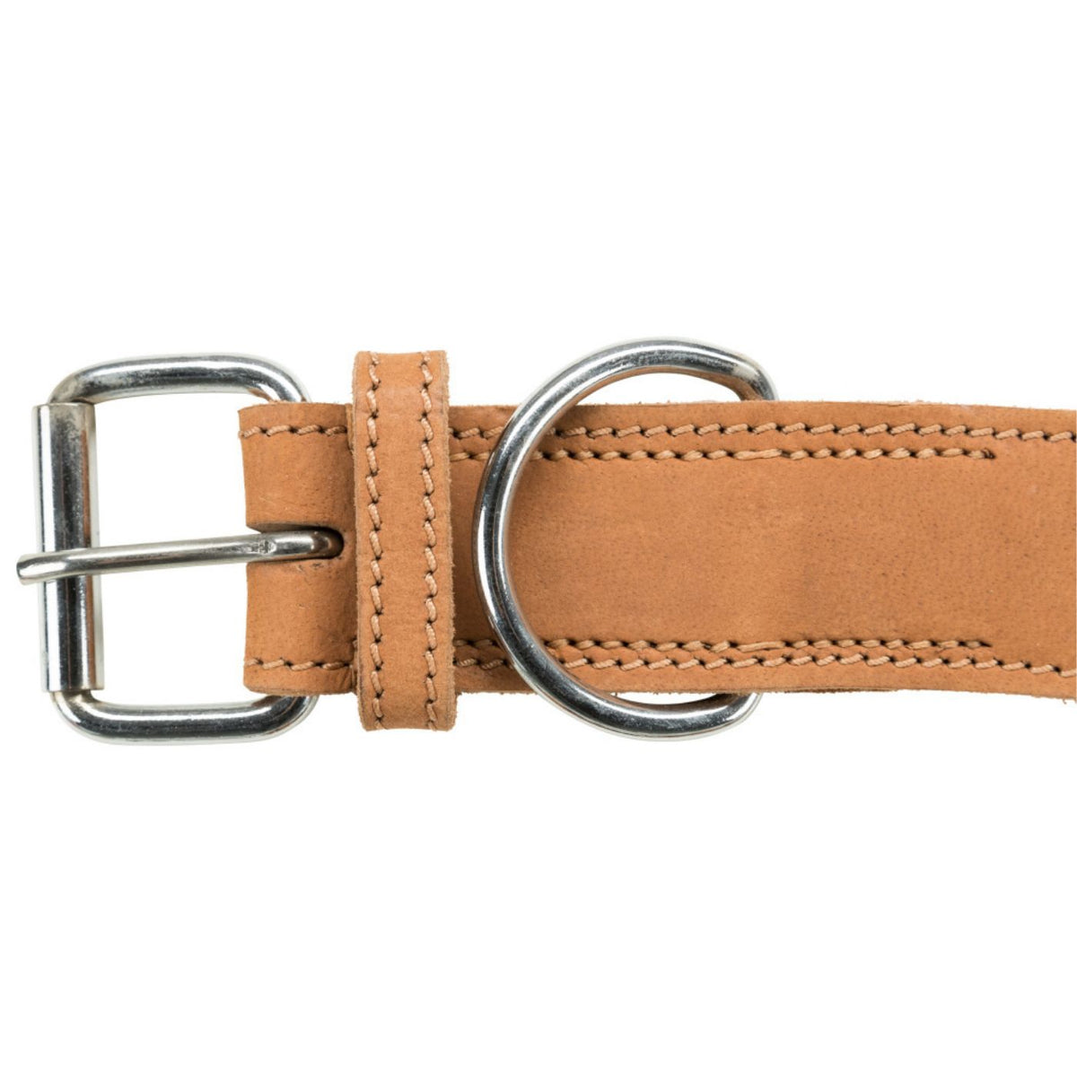 Trixie Collare per Cani Rustic "Heartbeat" Marrone