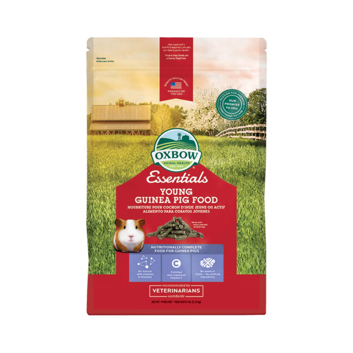 Oxbow Essential Young Guinea Pig Food 2,27 Kg