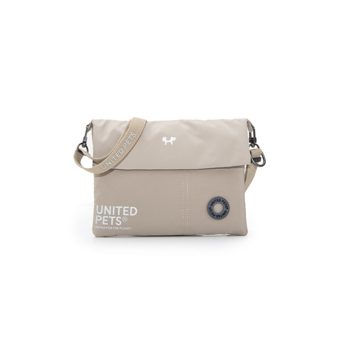 United Pets Pochette Borsa City Bag con Tracolla Linea CityLife Beige