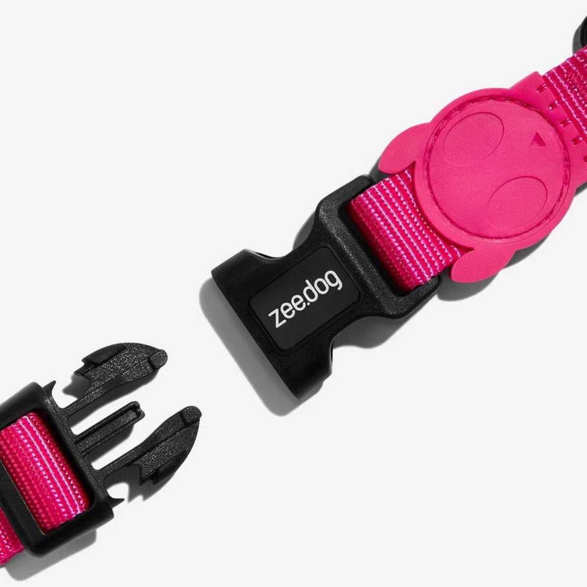 Zee.Dog Collare Regolabile per Cani Pink Led