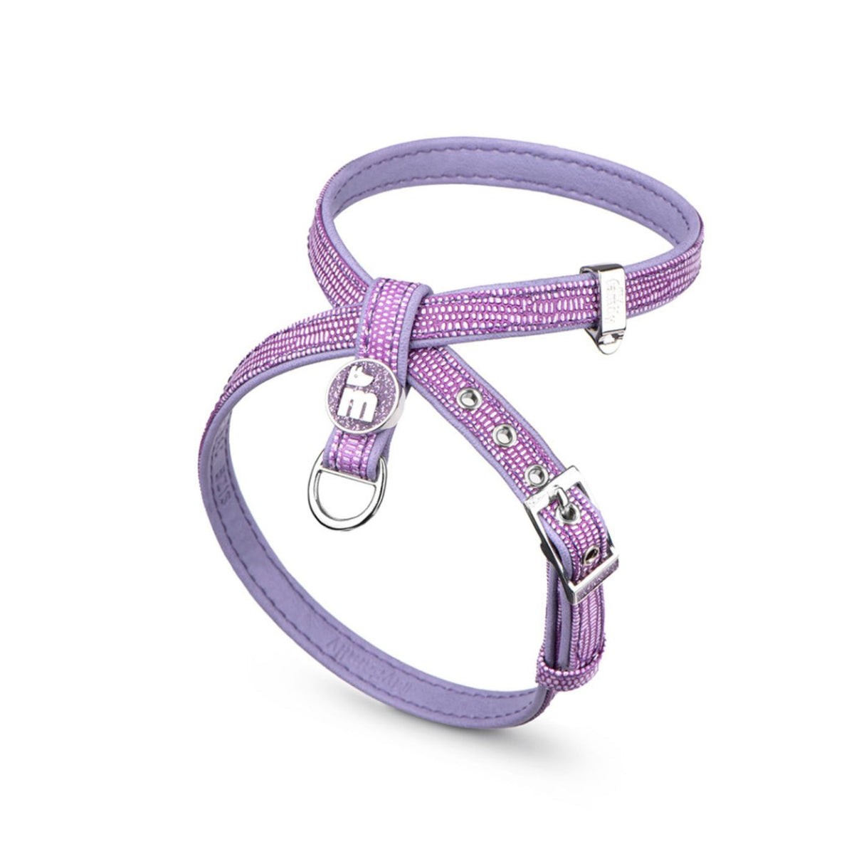 MyFamily Pettorina in Similpelle per Cani Lilla Saint Tropez