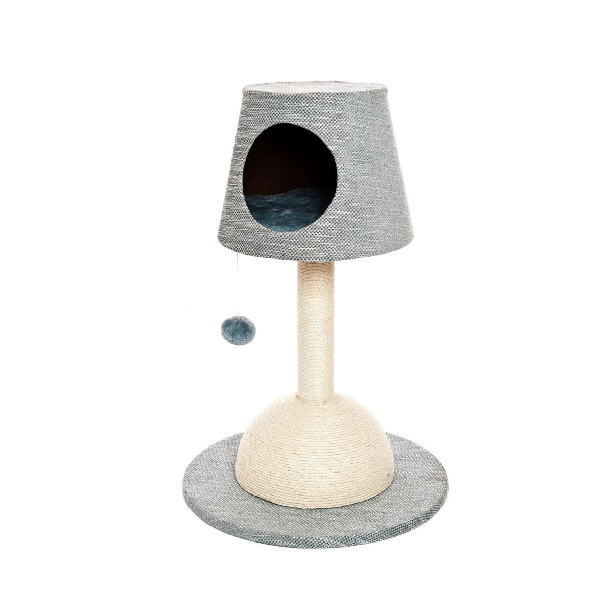 Ferribiella Tiragraffi per gatti Abat-Jour 48,5 x 48,5 x 75 cm