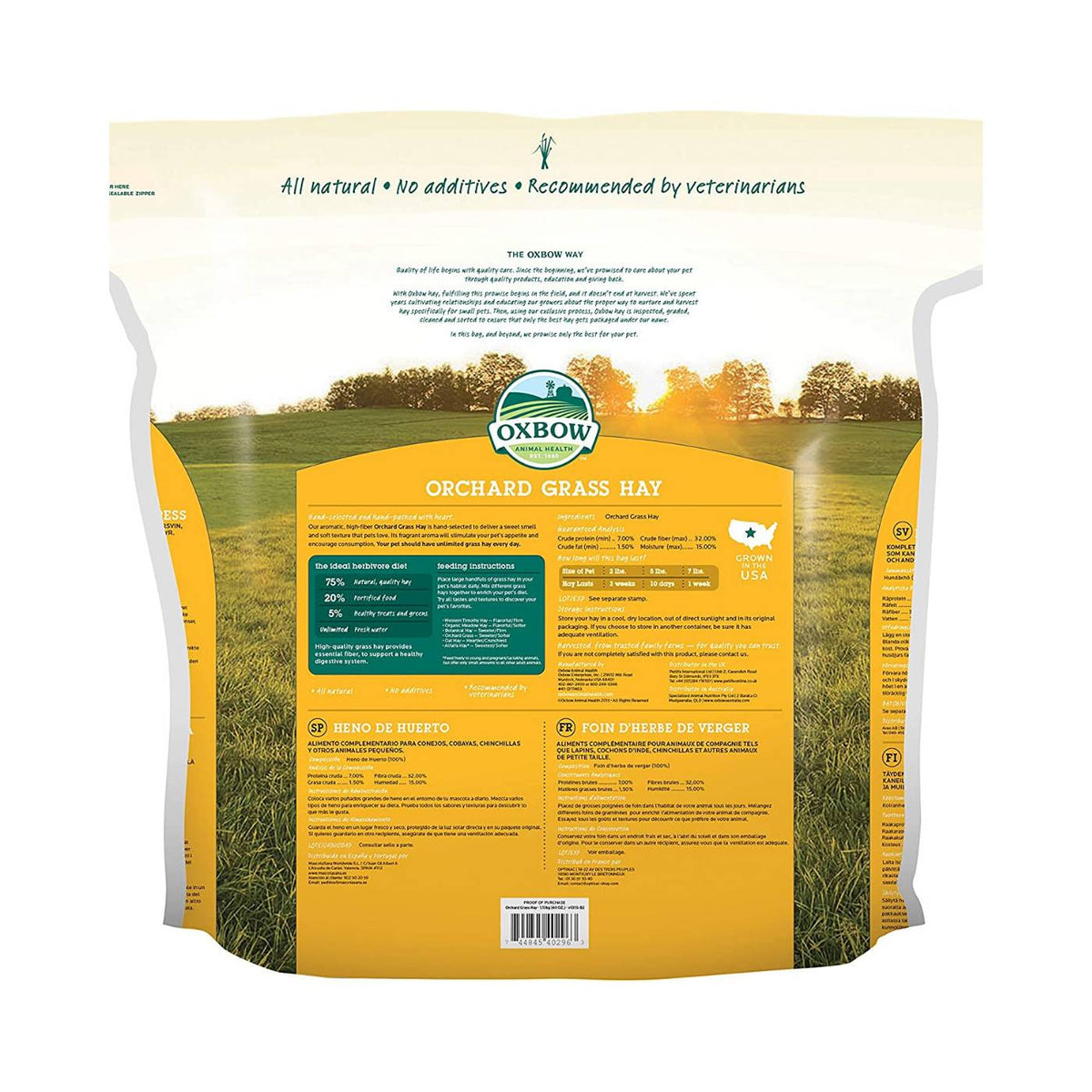 Fieno Oxbow Orchard Grass Hay