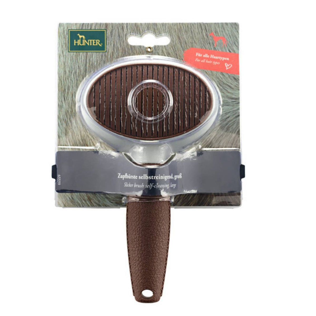 Hunter Cardatore Autopulente 18 cm Large per Cani