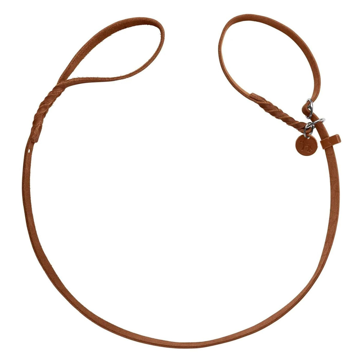 Hunter Guinzaglio Retriever 18/170 in Pelle Color Cognac