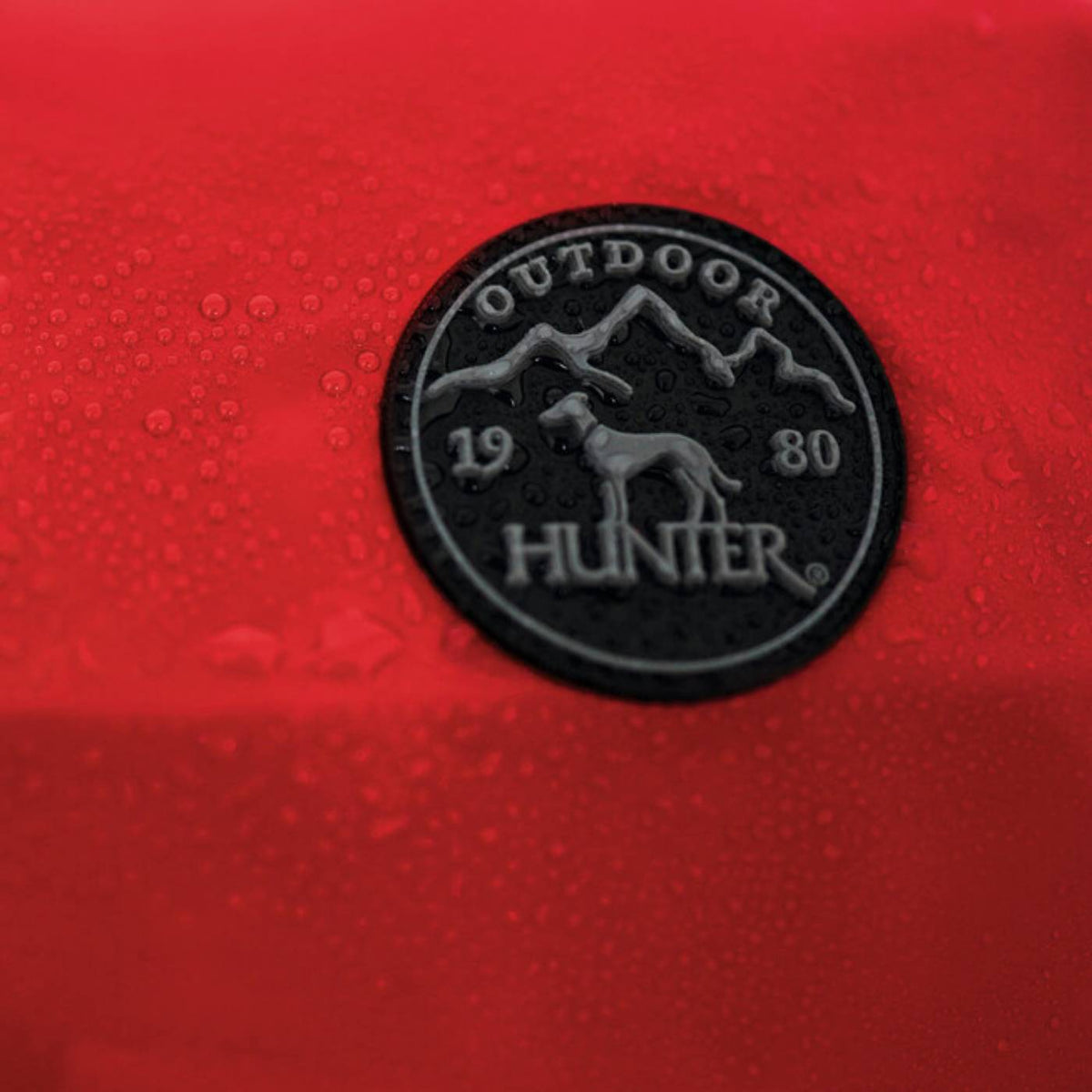 Hunter Impermeabile Uppsala Rain Rosso per Cani