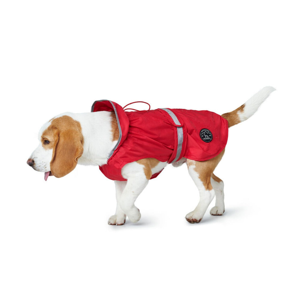 Hunter Impermeabile Uppsala Rain Rosso per Cani