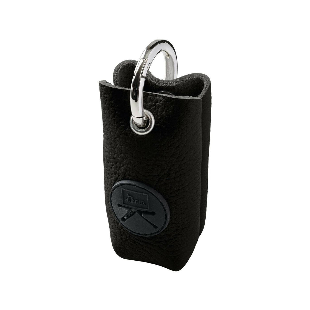 Hunter Porta Sacchetti Igienici Yuna in Pelle Nero