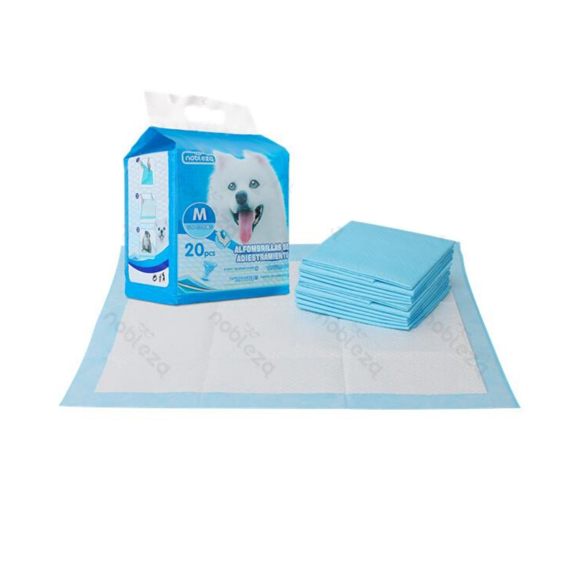 Tappetini Igienici Assorbenti per Cani 60 x 60 cm 20 pz