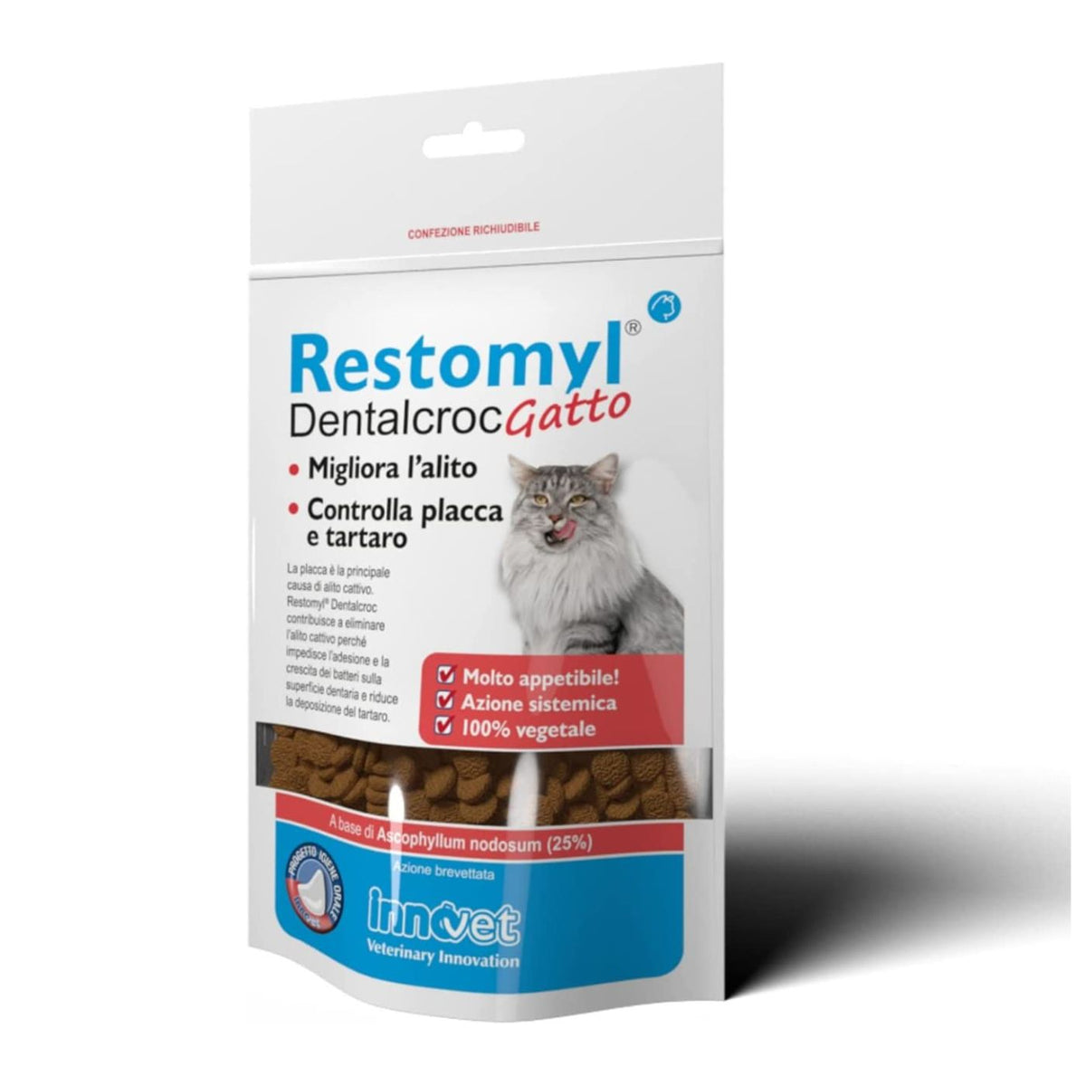 Restomyl Dentalcroc - Cat per Gatti 60 g Innovet