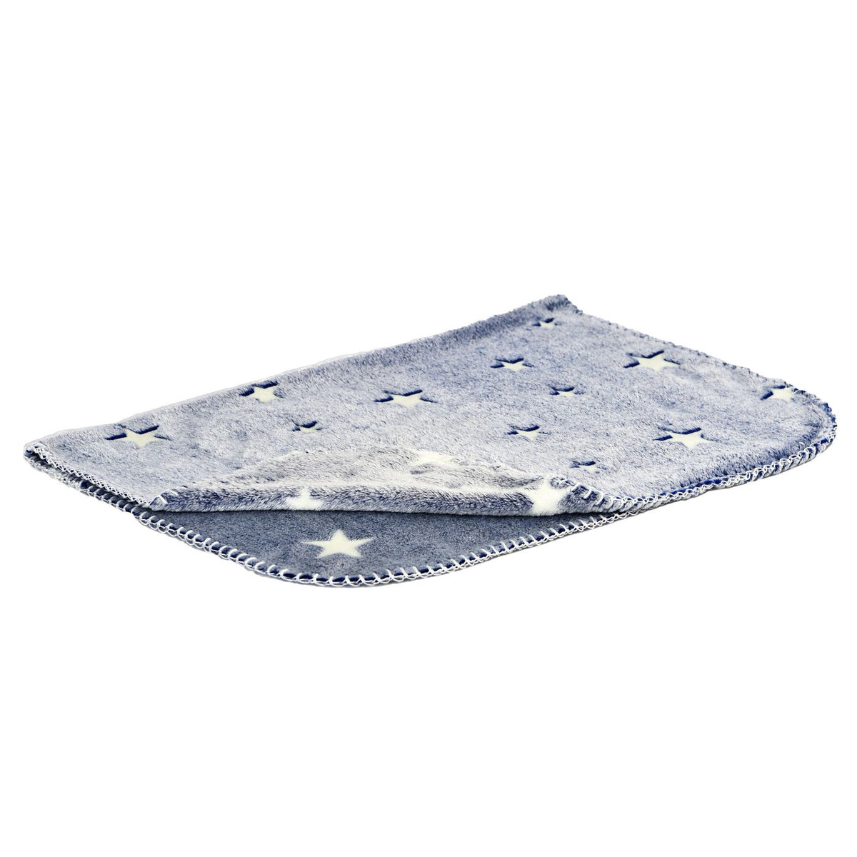 Ferribiella Copertina in Peluche per Cani e Gatti Glow 100 x 70 cm con Fantasie che Brillano al Buio
