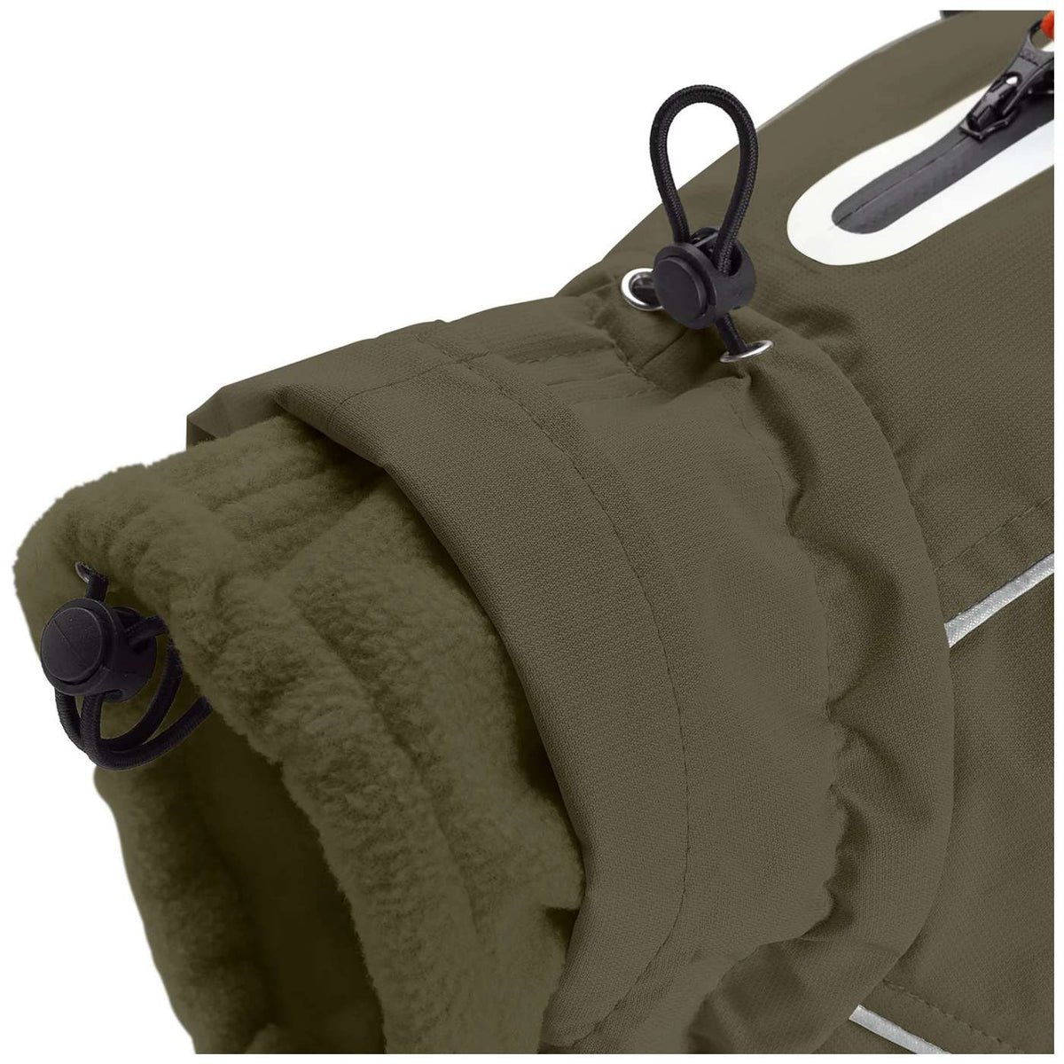 Hunter Cappotto per Pug e Bulldog Nordby Verde Oliva