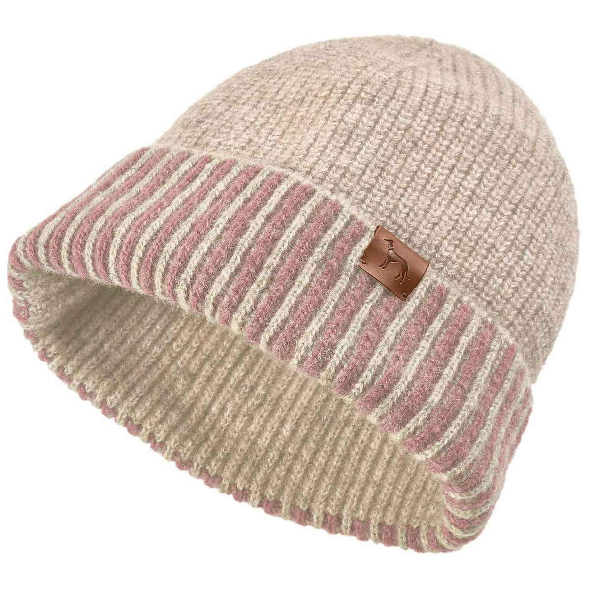 Hunter Maglioncino Pullover per Cani Odense con Cappello Crema Rosa