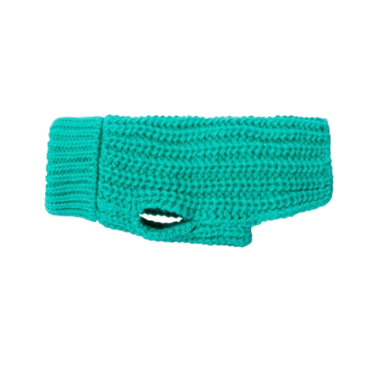 Paikka Pullover a Maglia Realizzato a Mano per Cani Verde Smeraldo