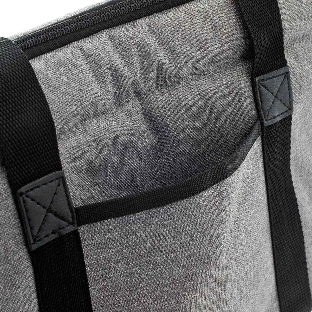 Ferribiella Borsa Trasportino per Cani Mondo Grigia 38 x 25 x 25 cm