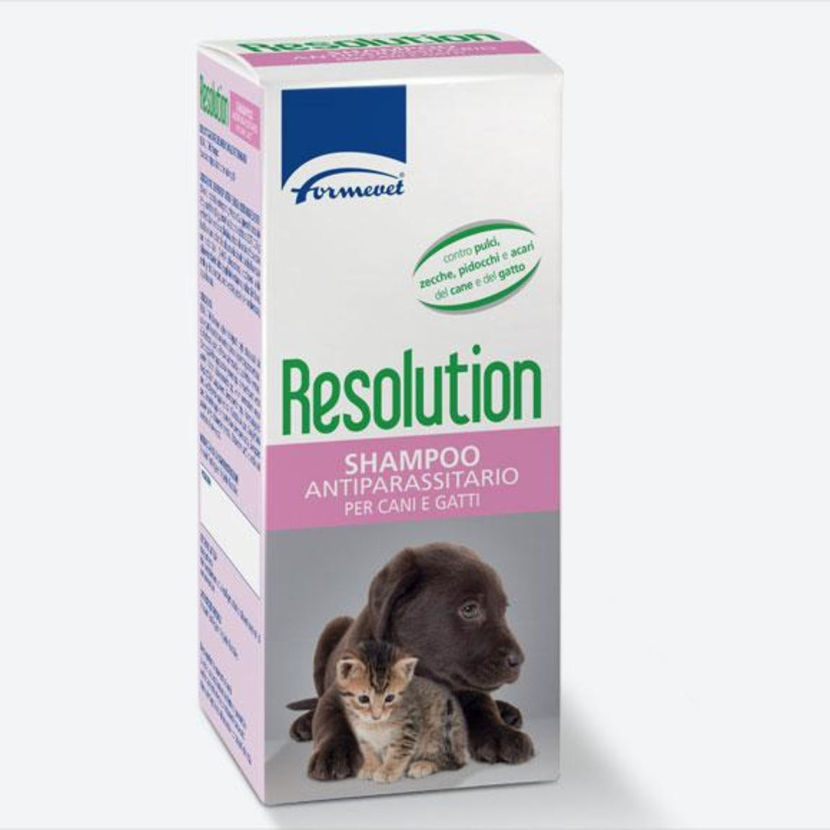 Shampoo Resolution Antiparassitario per Cani e Gatti 200 ml Formevet