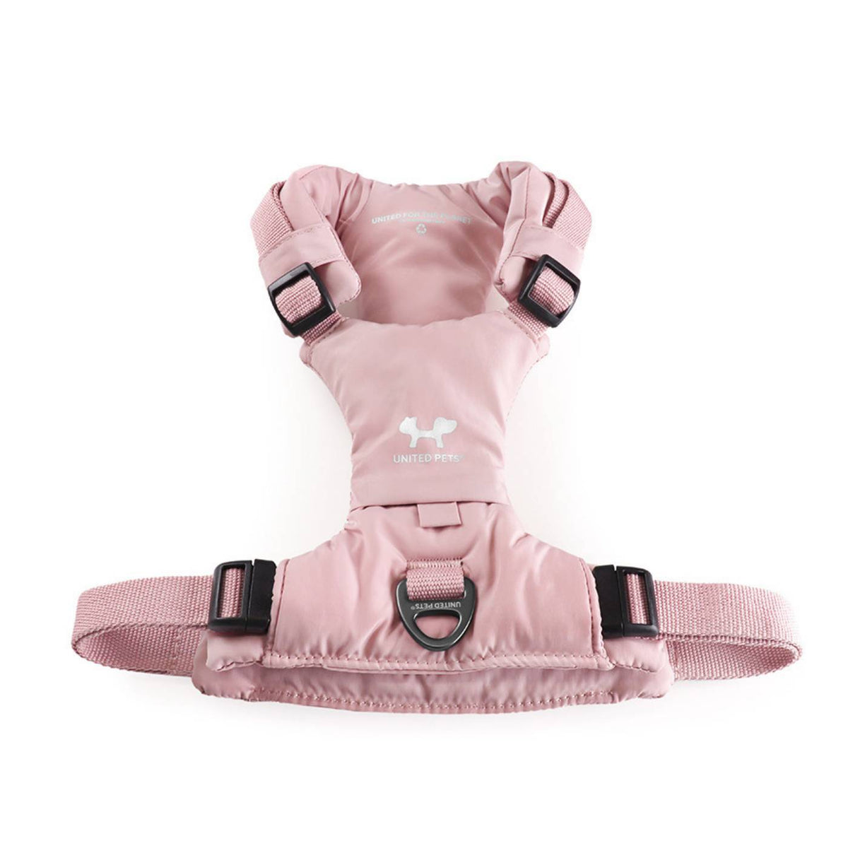 United Pets Pettorina H per Cani Imbottita Linea CityLife Rosa
