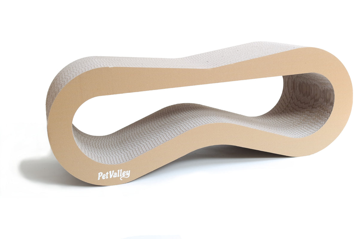 Tiragraffi per Gatti PetValley in Cartone mod. Cuccia Kraft