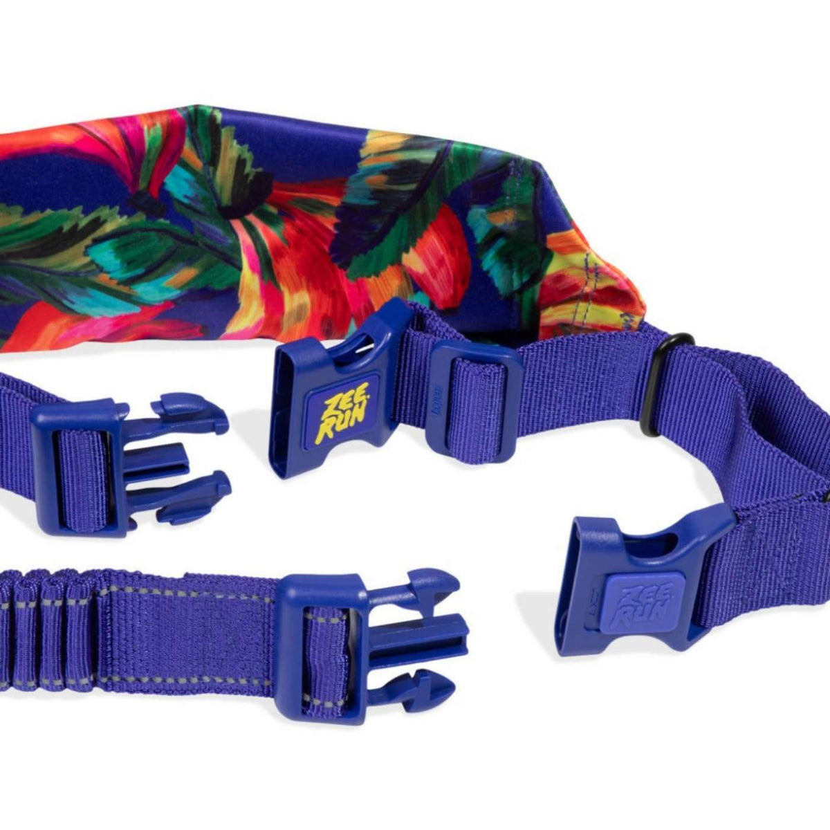 Zee.Dog Cintura da Running con aggancio per guinzaglio per Cani Farm Rio Samba Zee.Run Belt